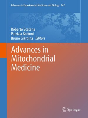 cover image of Advances in Mitochondrial Medicine